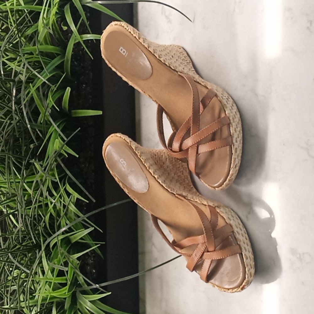 Platform wedge sandals - Picture 3 of 4